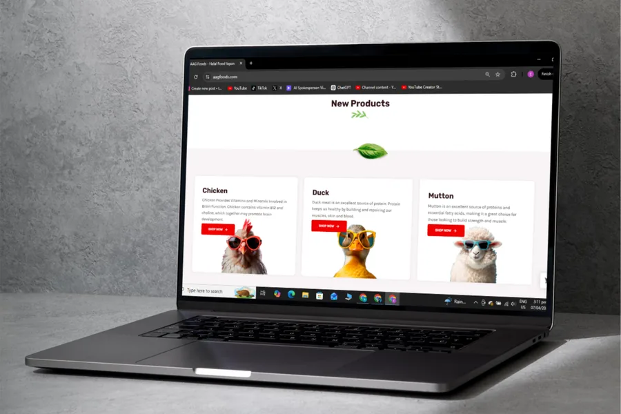 AAG Halal Foods work