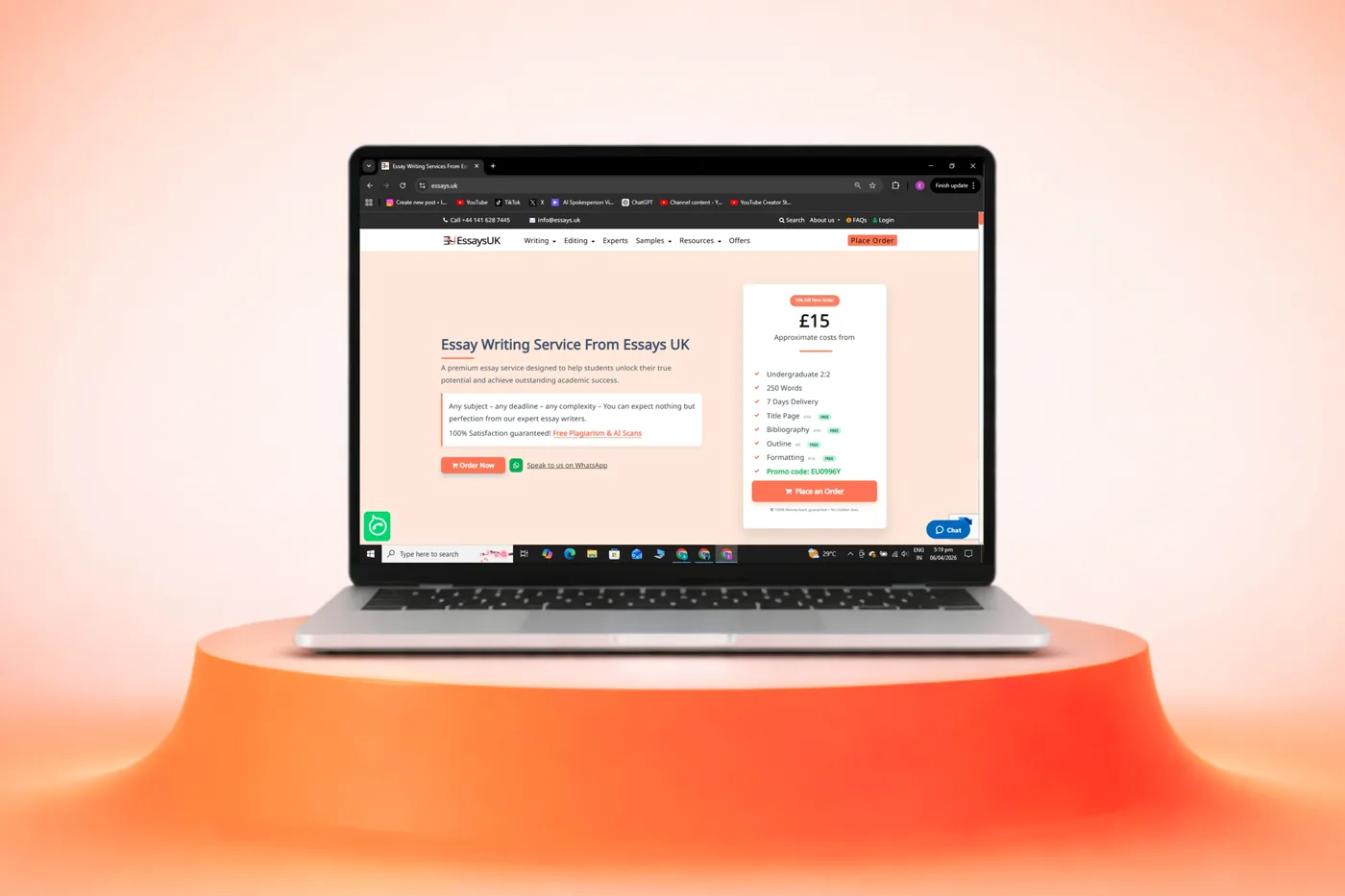 Essays UK case study